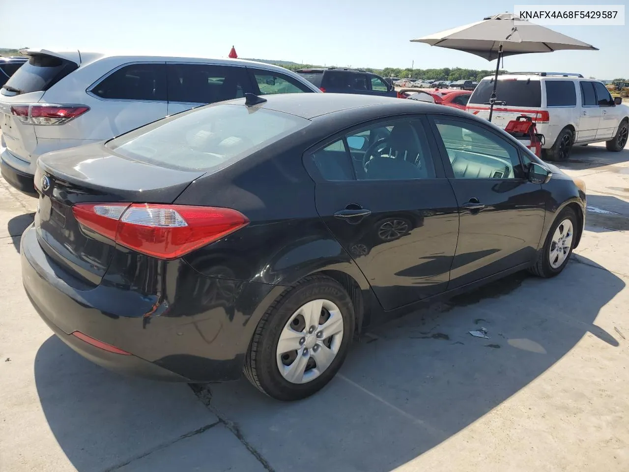 2015 Kia Forte Lx VIN: KNAFX4A68F5429587 Lot: 58069444