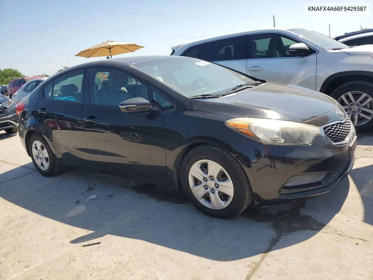 2015 Kia Forte Lx VIN: KNAFX4A68F5429587 Lot: 58069444