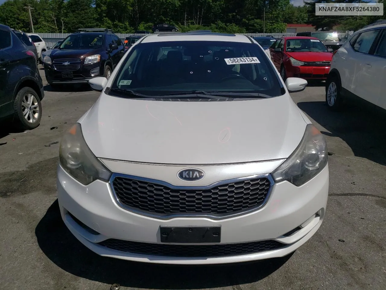 2015 Kia Forte Ex VIN: KNAFZ4A8XF5264380 Lot: 58243134