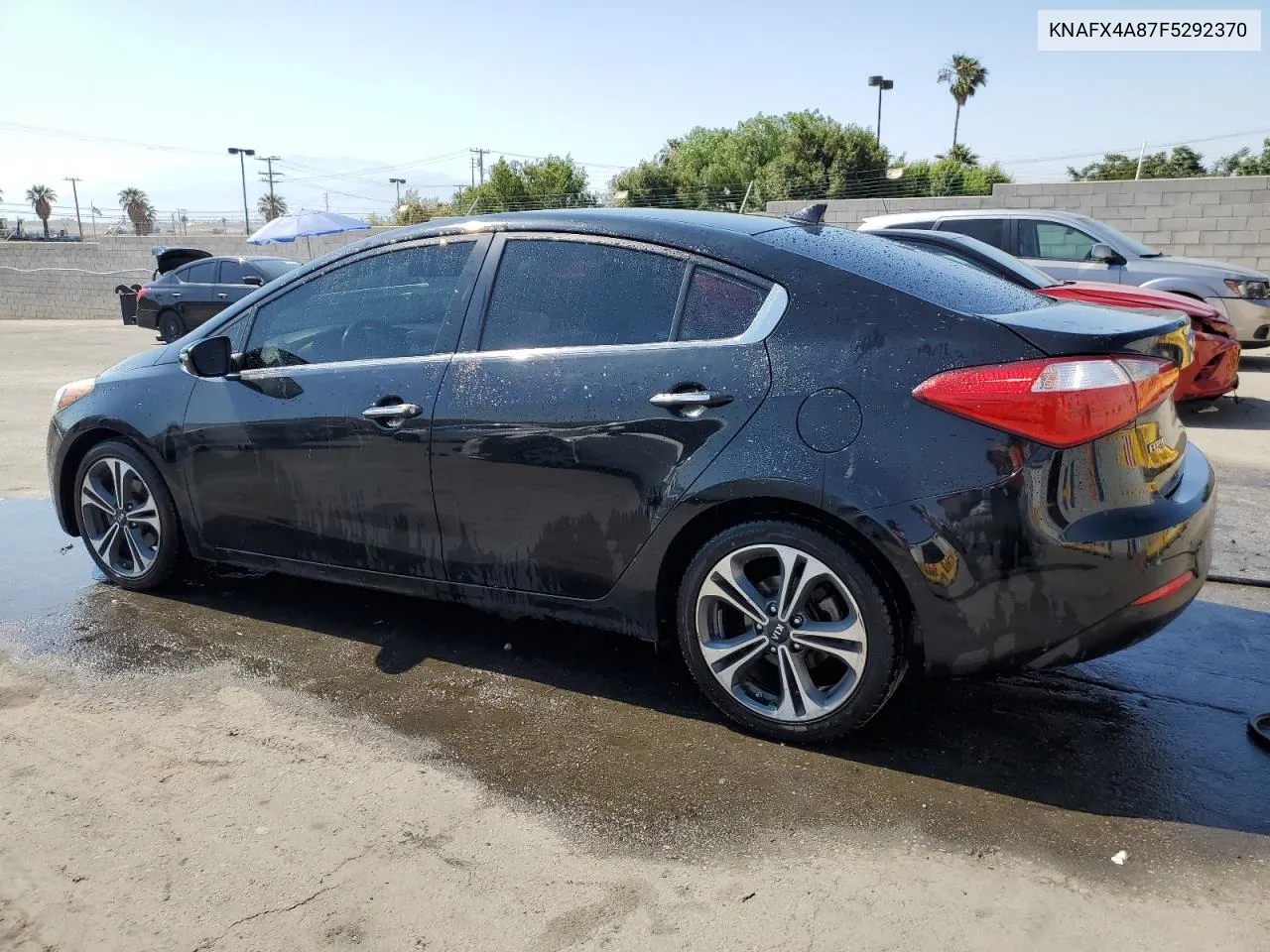 2015 Kia Forte Ex VIN: KNAFX4A87F5292370 Lot: 58458734