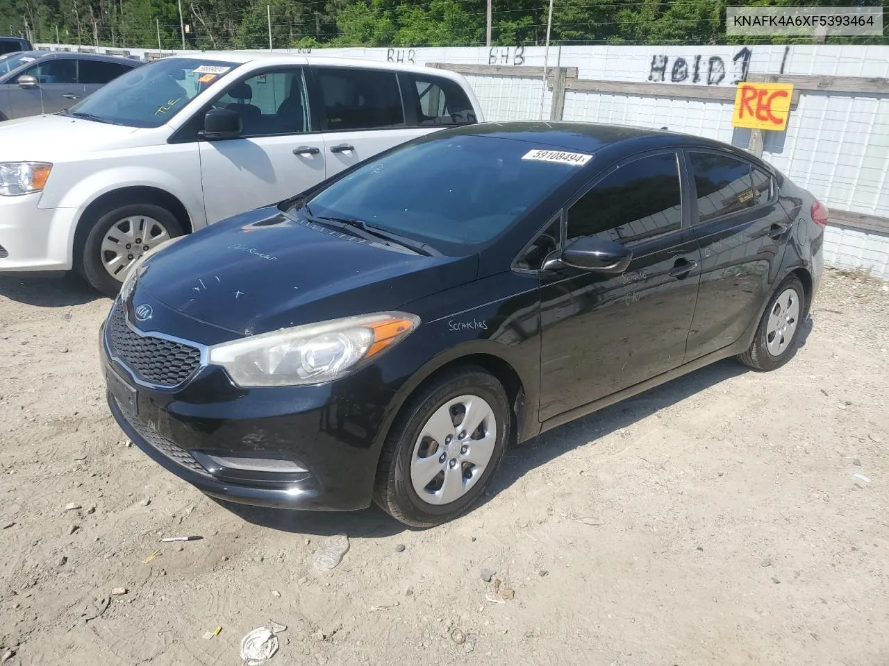 KNAFK4A6XF5393464 2015 Kia Forte Lx