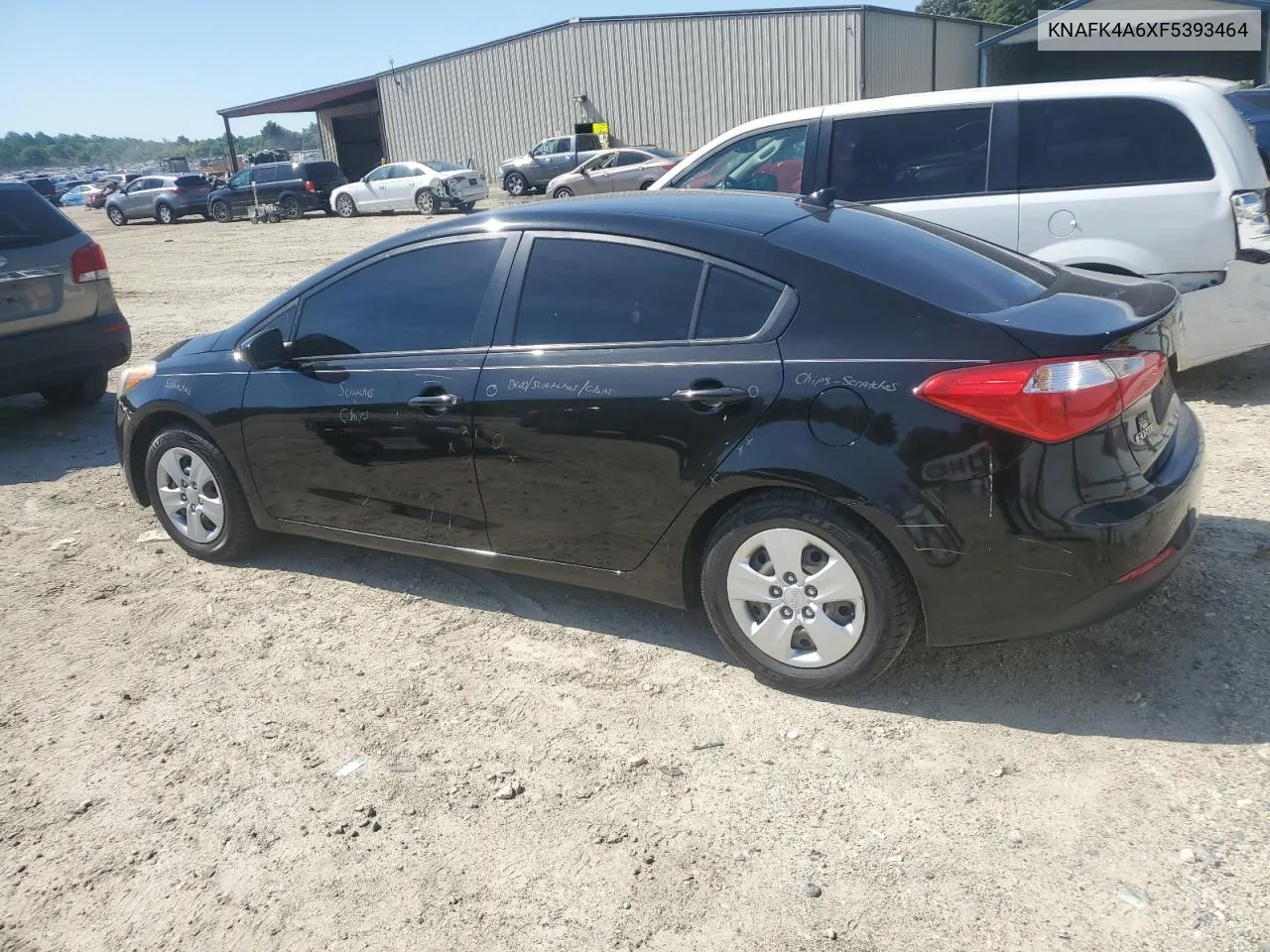 KNAFK4A6XF5393464 2015 Kia Forte Lx