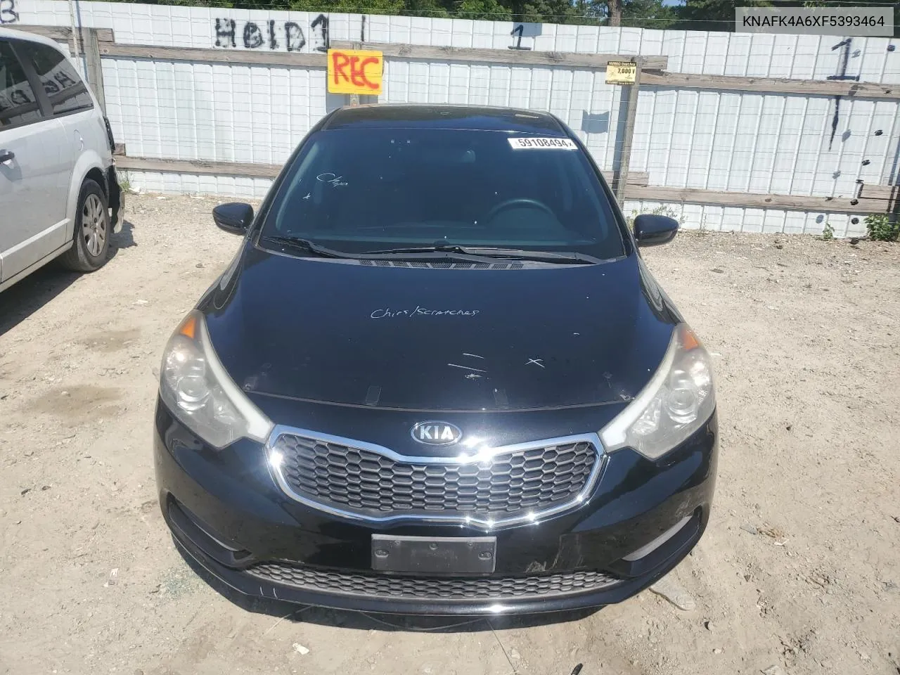 KNAFK4A6XF5393464 2015 Kia Forte Lx