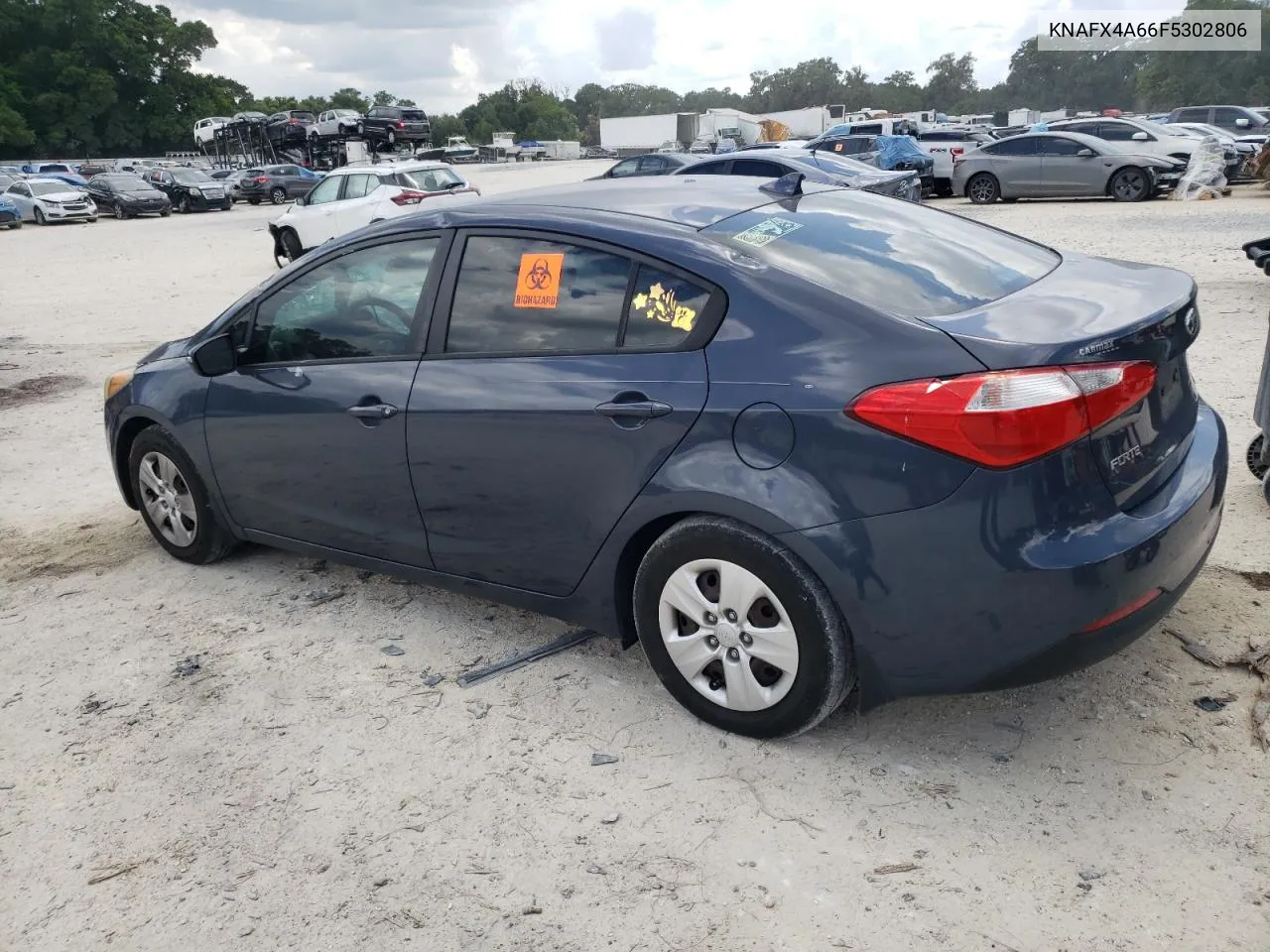 2015 Kia Forte Lx VIN: KNAFX4A66F5302806 Lot: 62052424