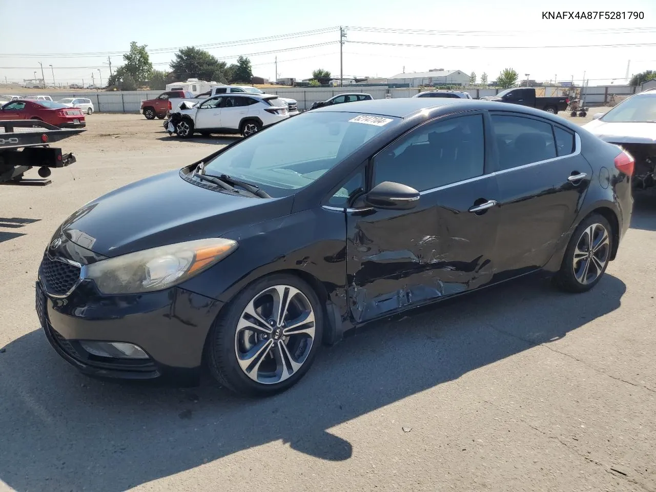 2015 Kia Forte Ex VIN: KNAFX4A87F5281790 Lot: 62147104