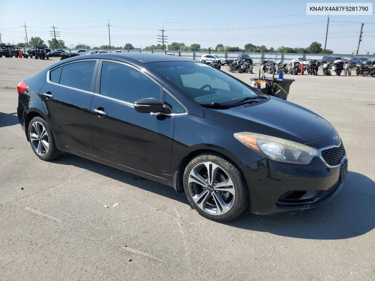 2015 Kia Forte Ex VIN: KNAFX4A87F5281790 Lot: 62147104