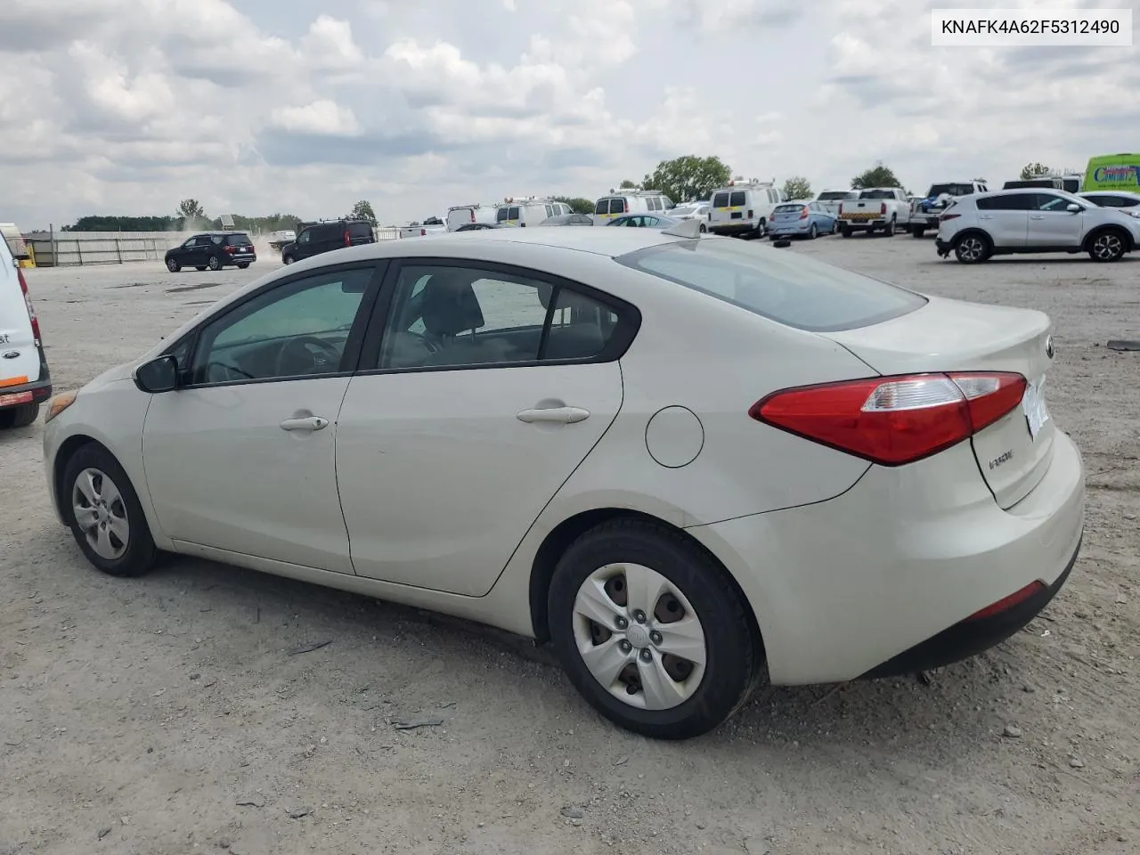 KNAFK4A62F5312490 2015 Kia Forte Lx