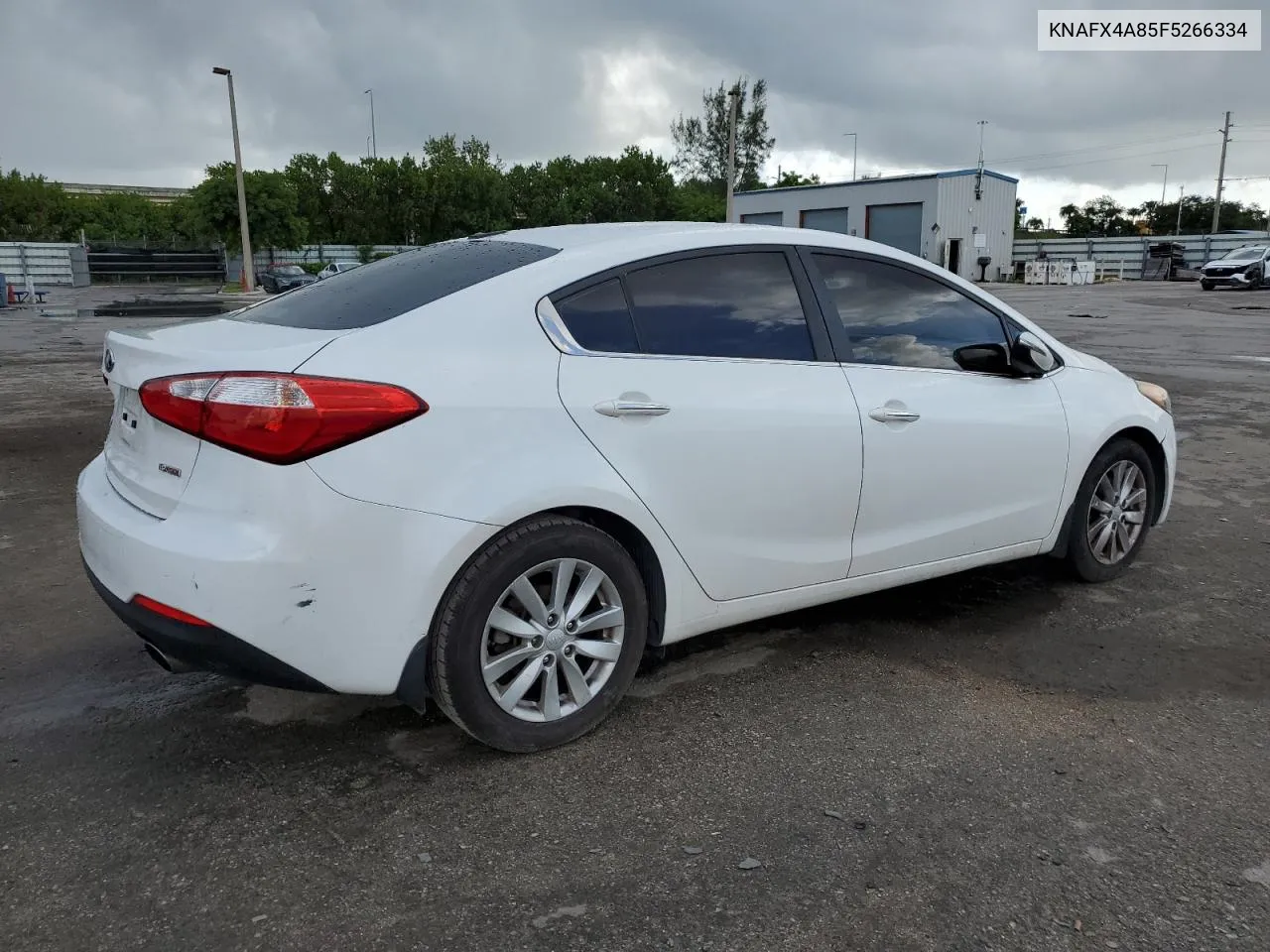 2015 Kia Forte Ex VIN: KNAFX4A85F5266334 Lot: 65274584