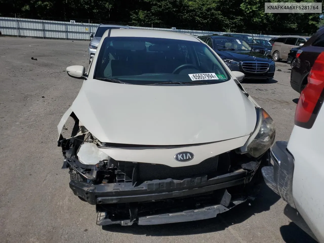 2015 Kia Forte Lx VIN: KNAFK4A6XF5281764 Lot: 65657994