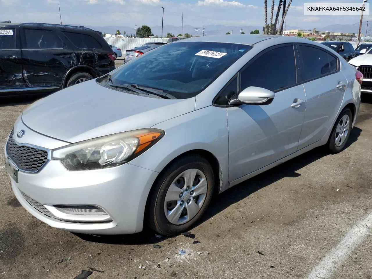 2015 Kia Forte Lx VIN: KNAFK4A64F5346642 Lot: 65782564