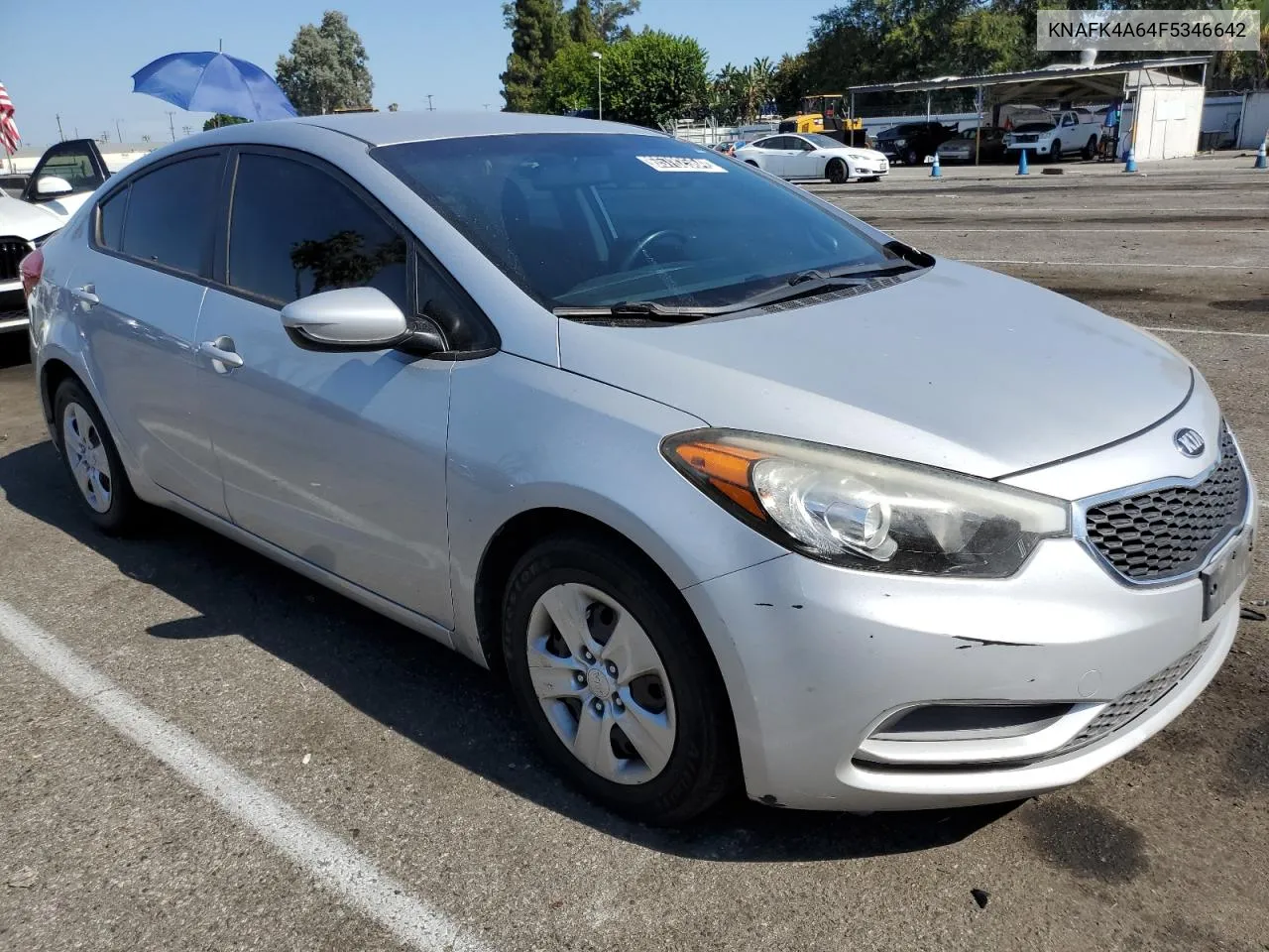 KNAFK4A64F5346642 2015 Kia Forte Lx