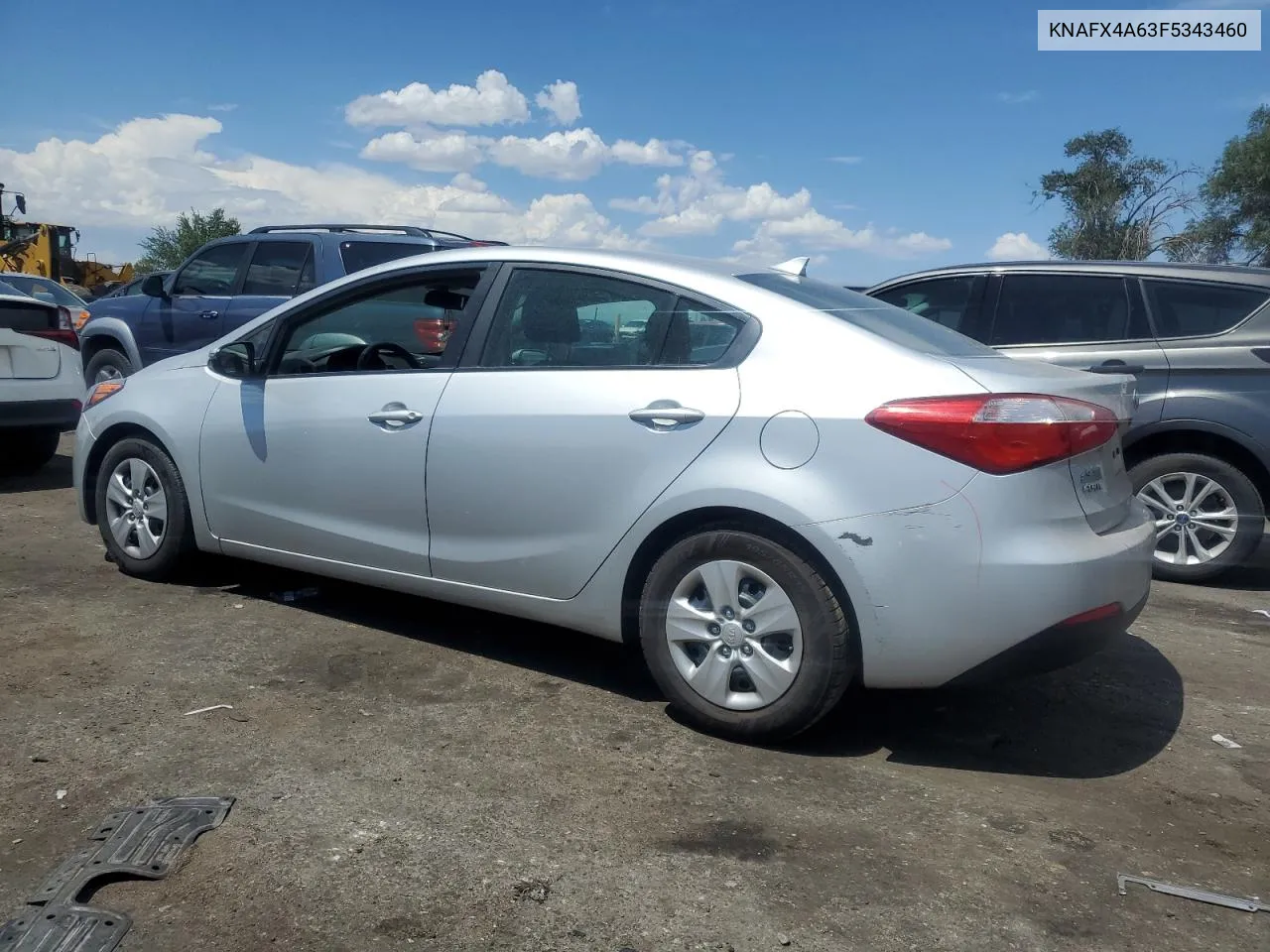 2015 Kia Forte Lx VIN: KNAFX4A63F5343460 Lot: 66413834