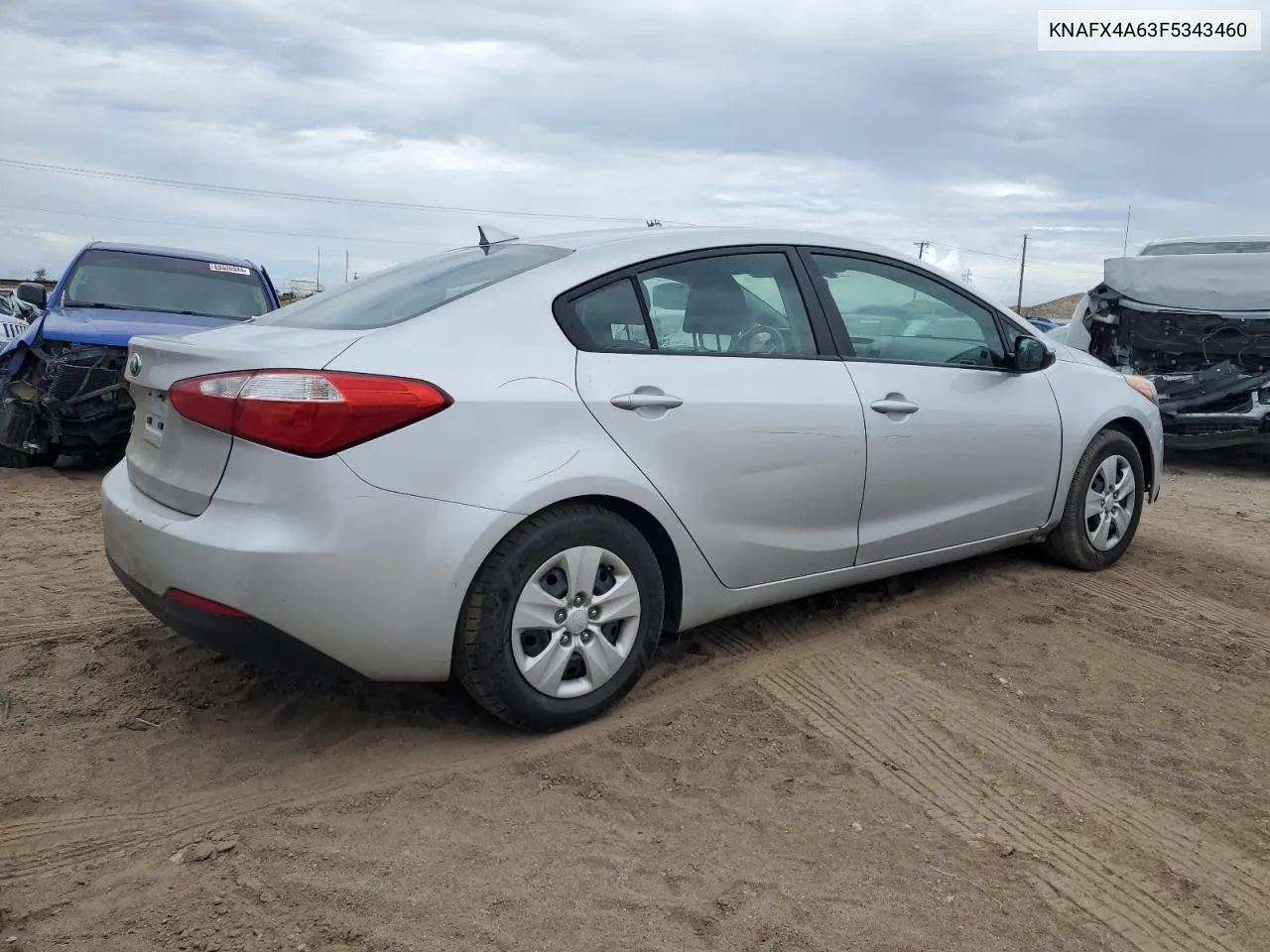 2015 Kia Forte Lx VIN: KNAFX4A63F5343460 Lot: 66413834