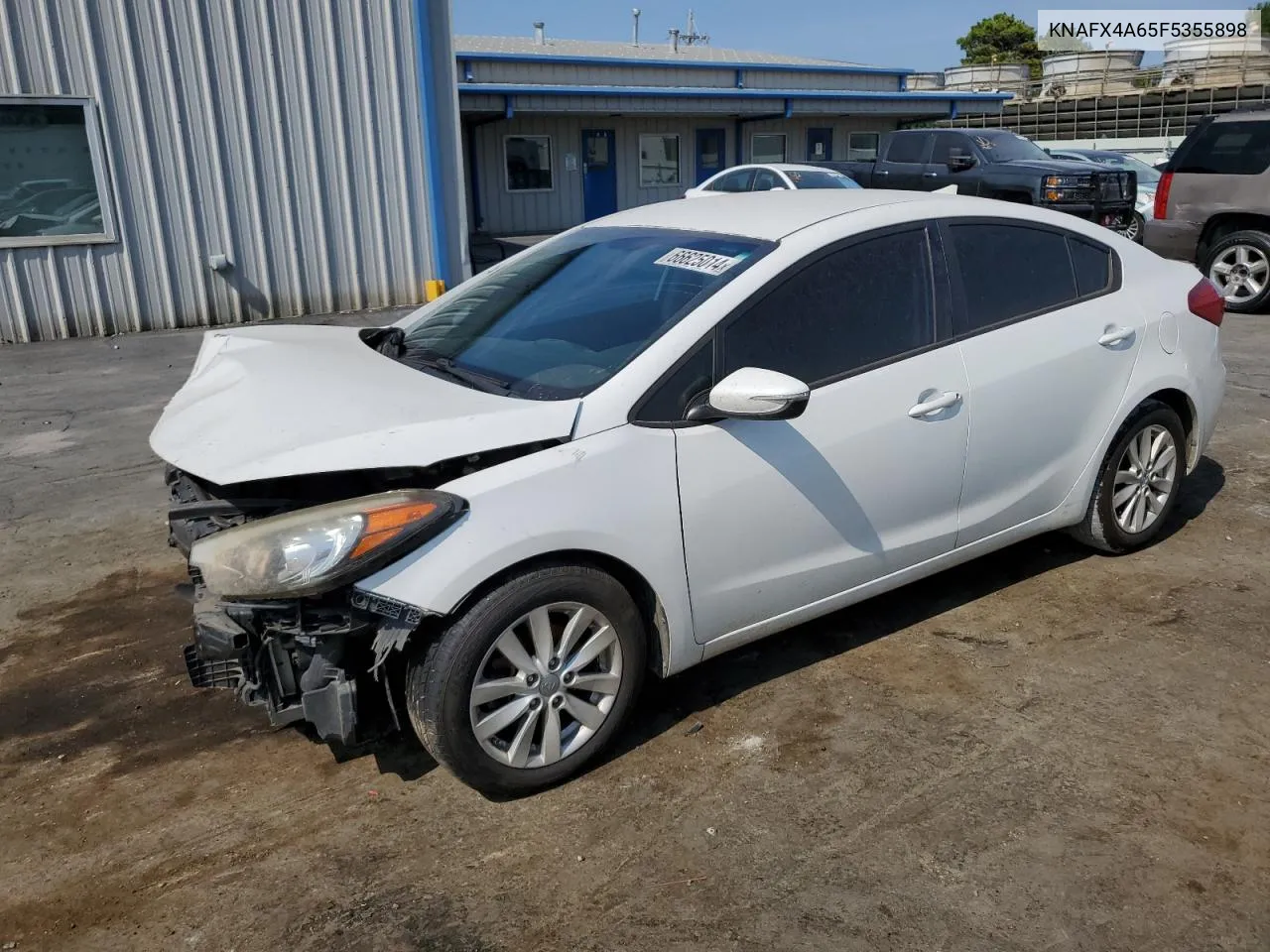 2015 Kia Forte Lx VIN: KNAFX4A65F5355898 Lot: 66625014