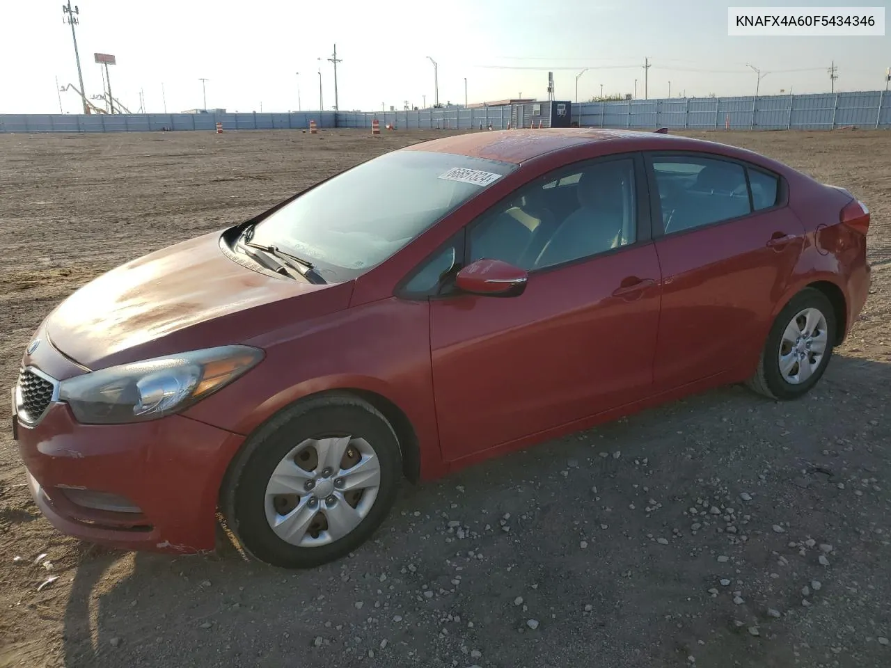 KNAFX4A60F5434346 2015 Kia Forte Lx