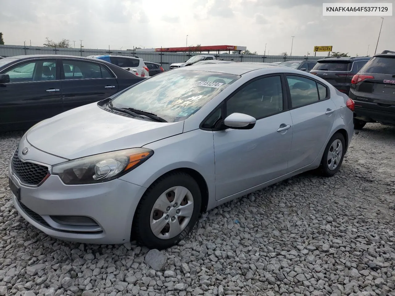 2015 Kia Forte Lx VIN: KNAFK4A64F5377129 Lot: 67151274