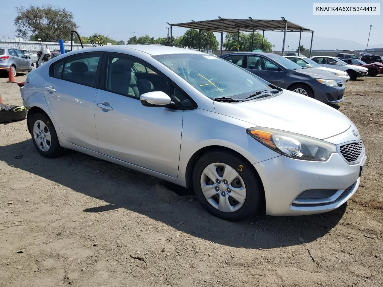 KNAFK4A6XF5344412 2015 Kia Forte Lx