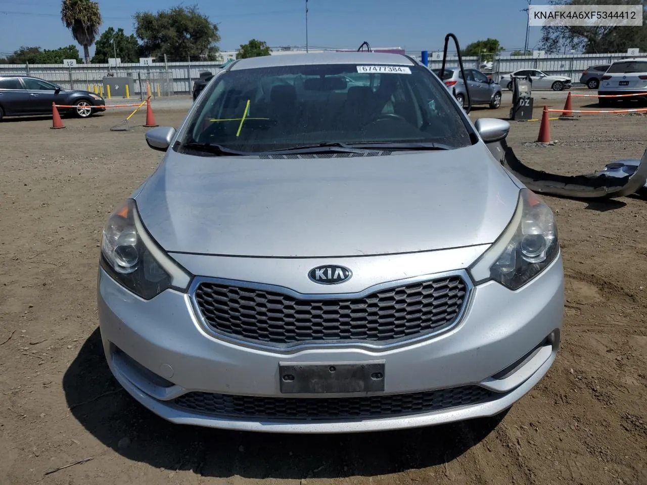 KNAFK4A6XF5344412 2015 Kia Forte Lx