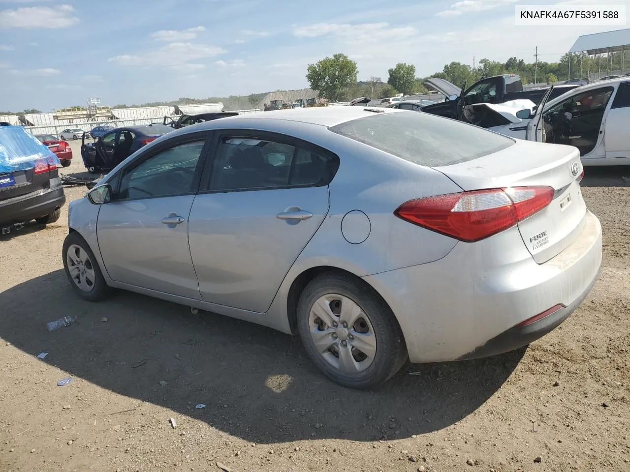 KNAFK4A67F5391588 2015 Kia Forte Lx