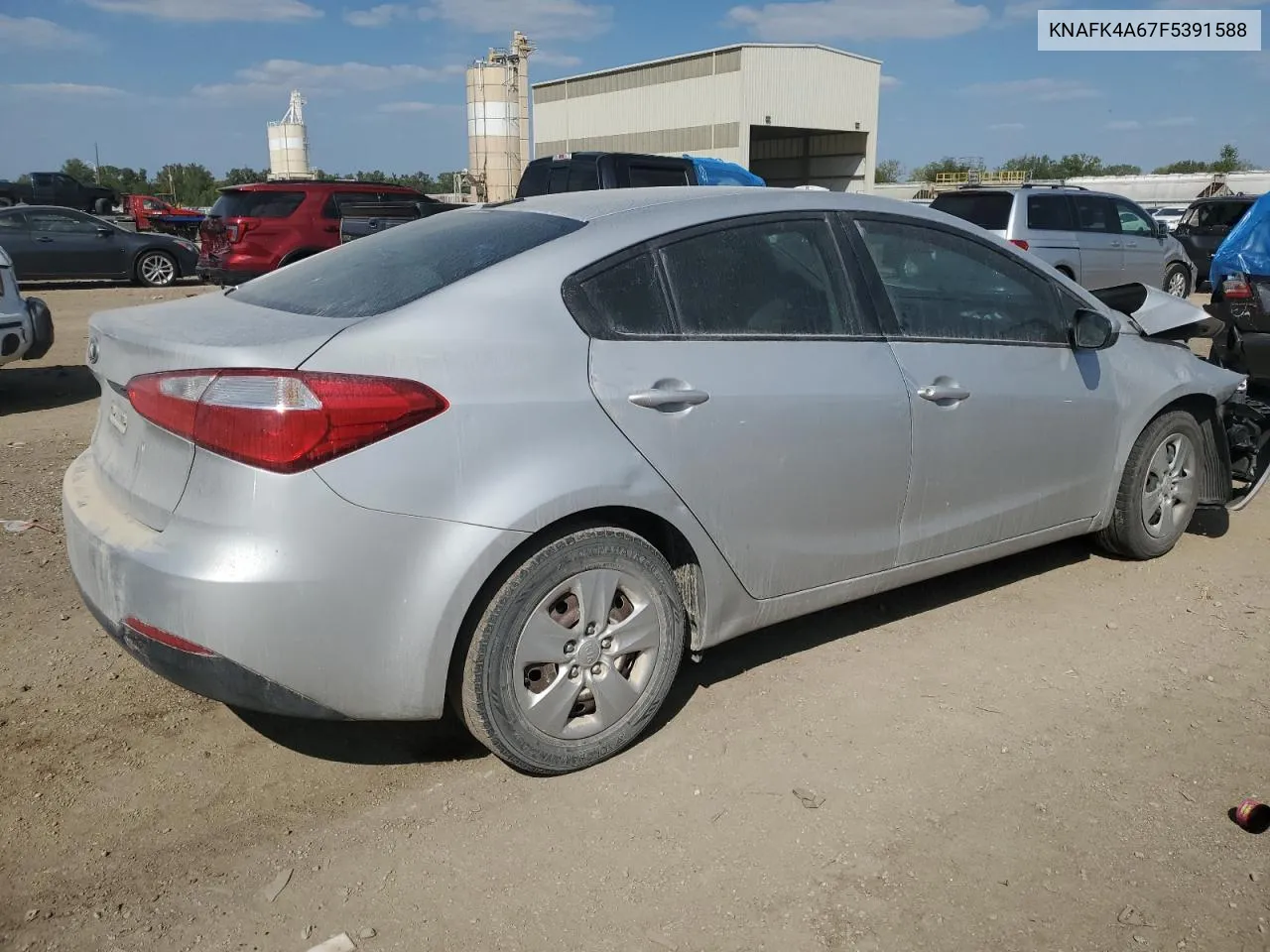 KNAFK4A67F5391588 2015 Kia Forte Lx