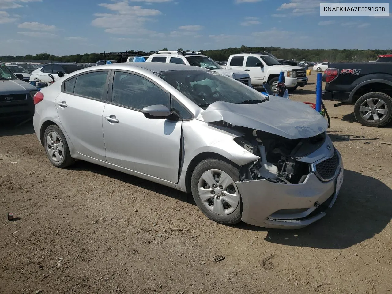 2015 Kia Forte Lx VIN: KNAFK4A67F5391588 Lot: 67694333