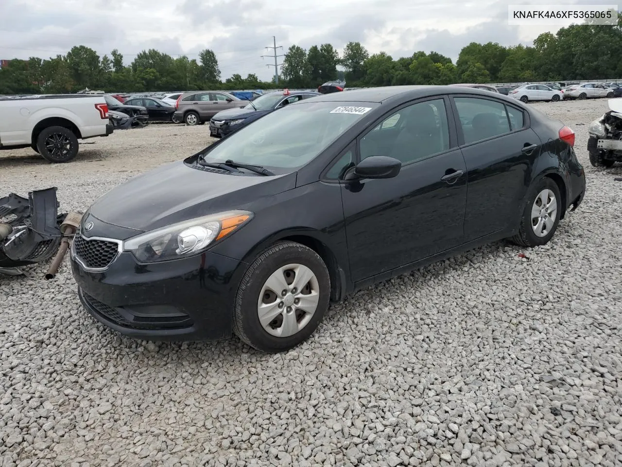 2015 Kia Forte Lx VIN: KNAFK4A6XF5365065 Lot: 67846544