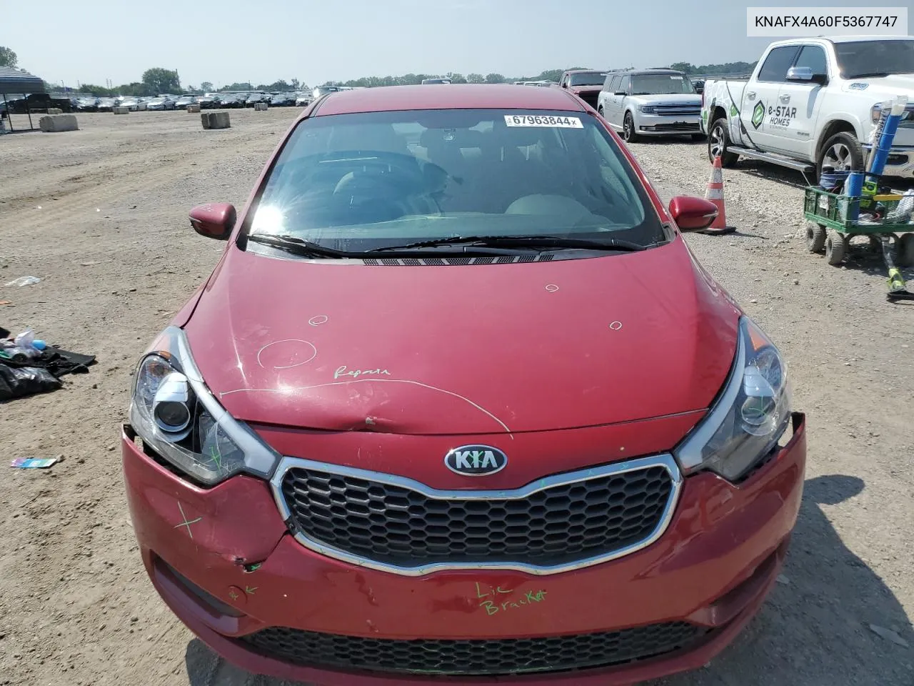 KNAFX4A60F5367747 2015 Kia Forte Lx