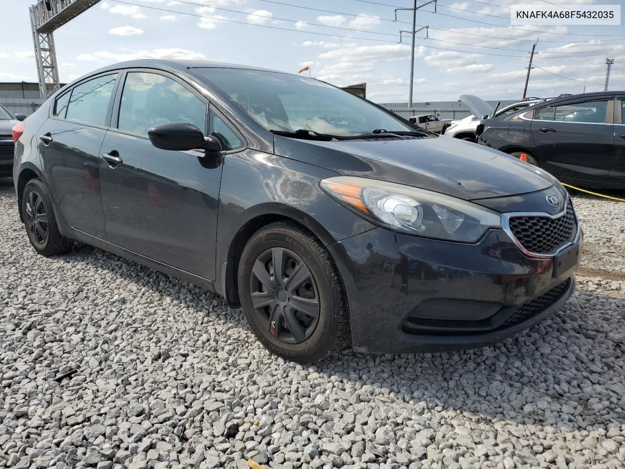 2015 Kia Forte Lx VIN: KNAFK4A68F5432035 Lot: 68013044