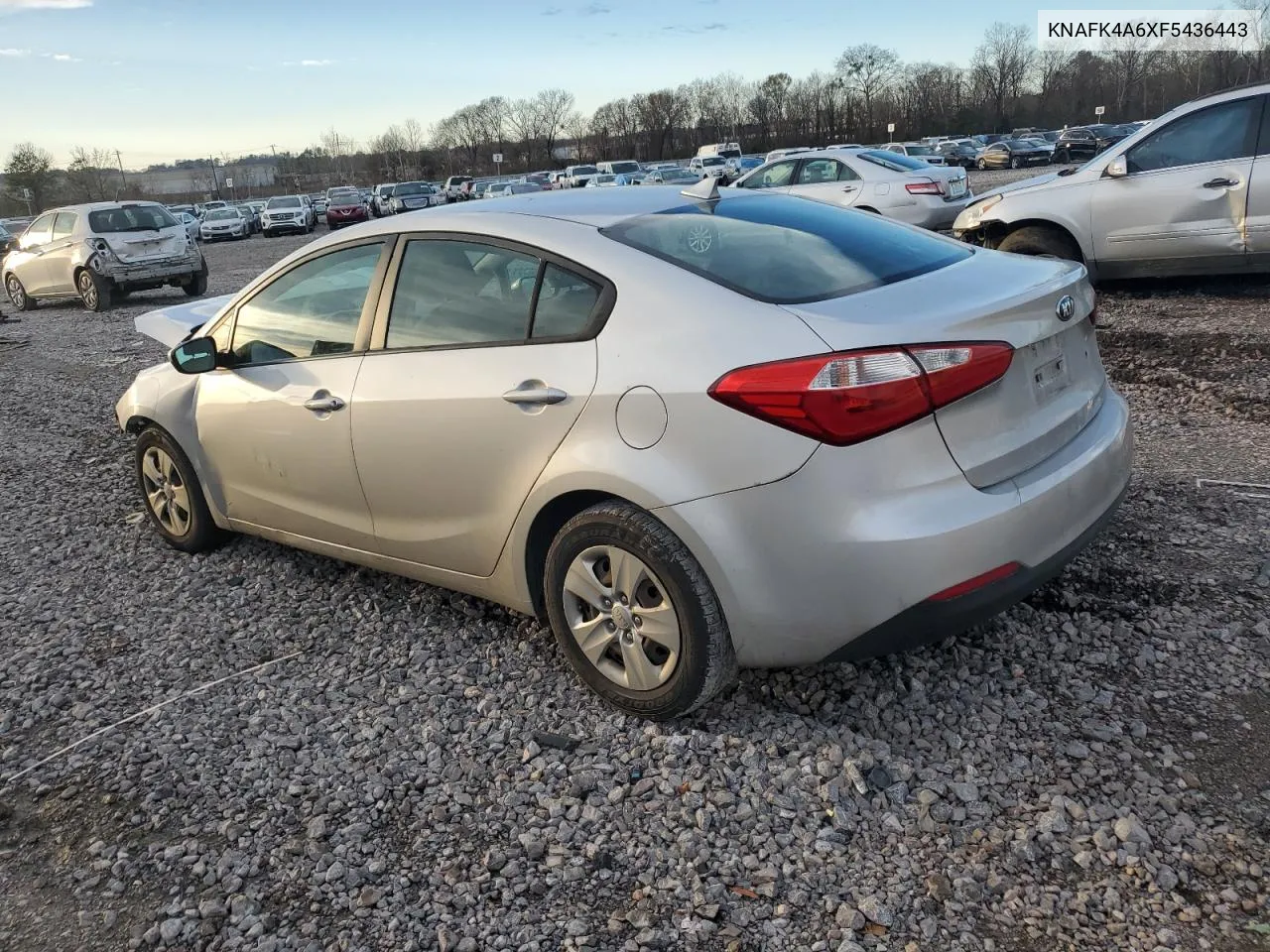 2015 Kia Forte Lx VIN: KNAFK4A6XF5436443 Lot: 68241324