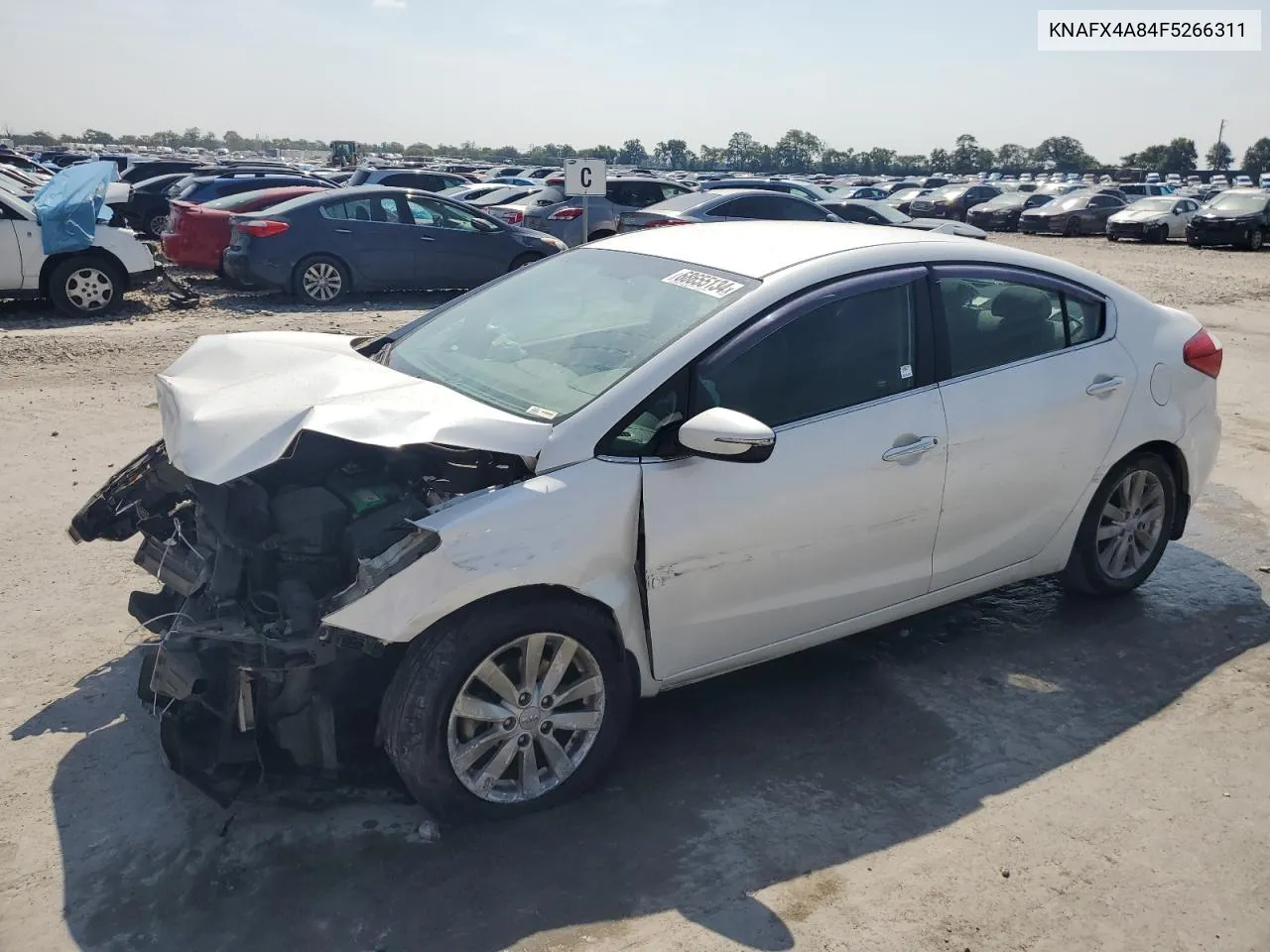 KNAFX4A84F5266311 2015 Kia Forte Ex