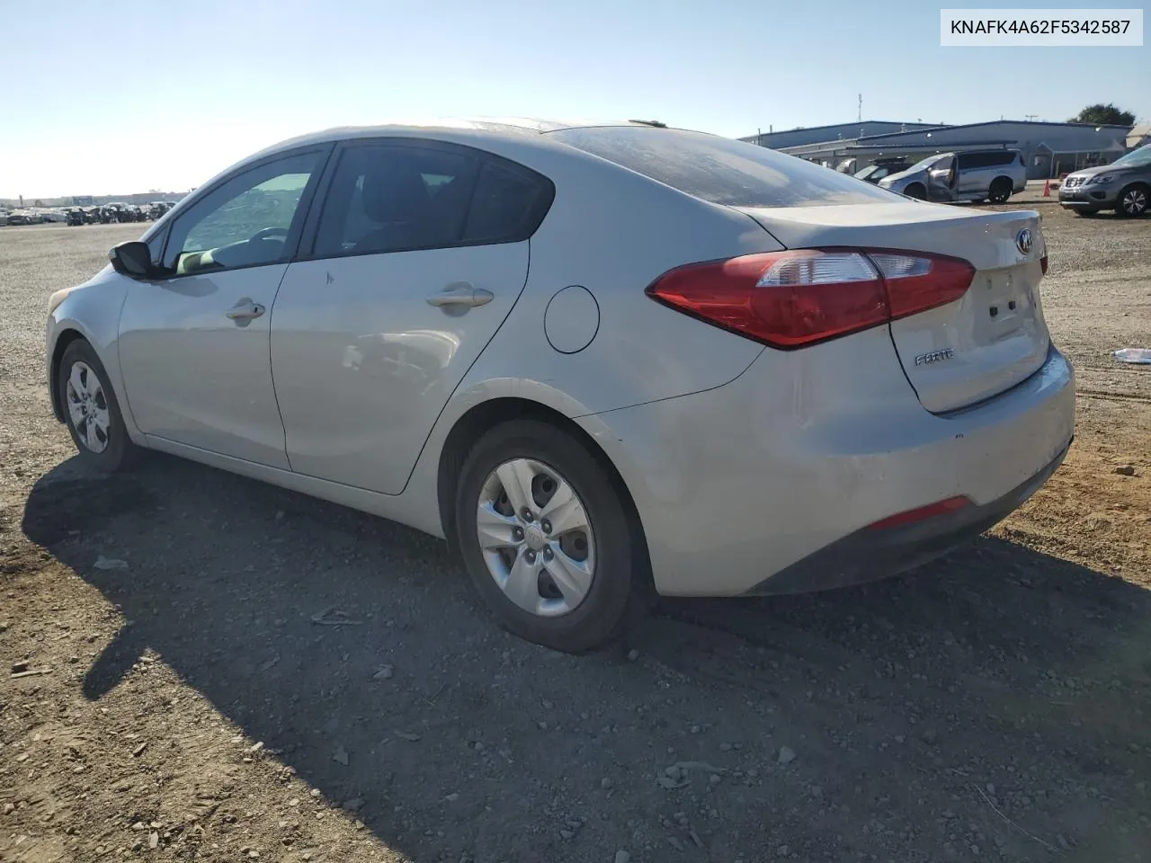 2015 Kia Forte Lx VIN: KNAFK4A62F5342587 Lot: 68944884