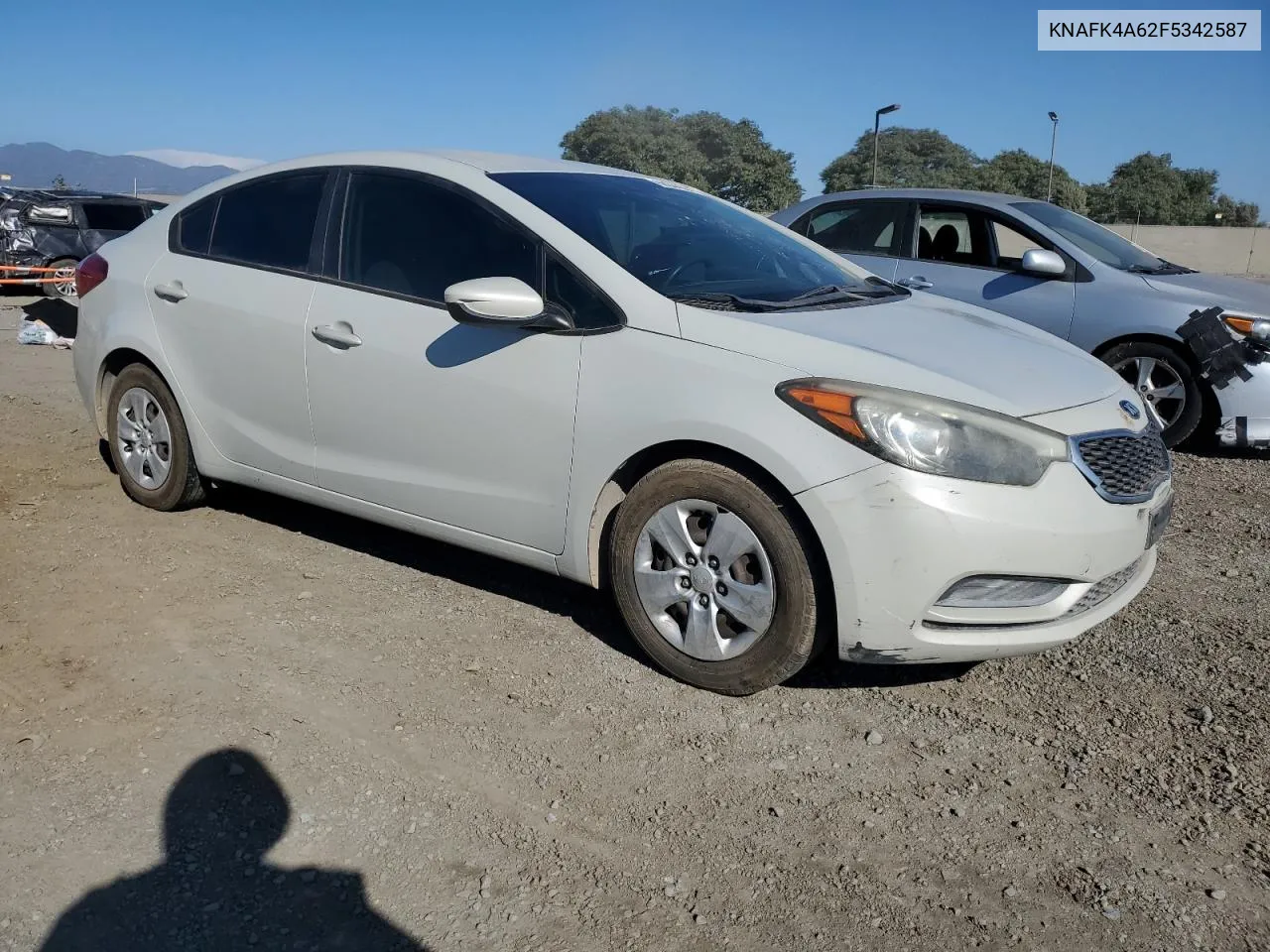 KNAFK4A62F5342587 2015 Kia Forte Lx