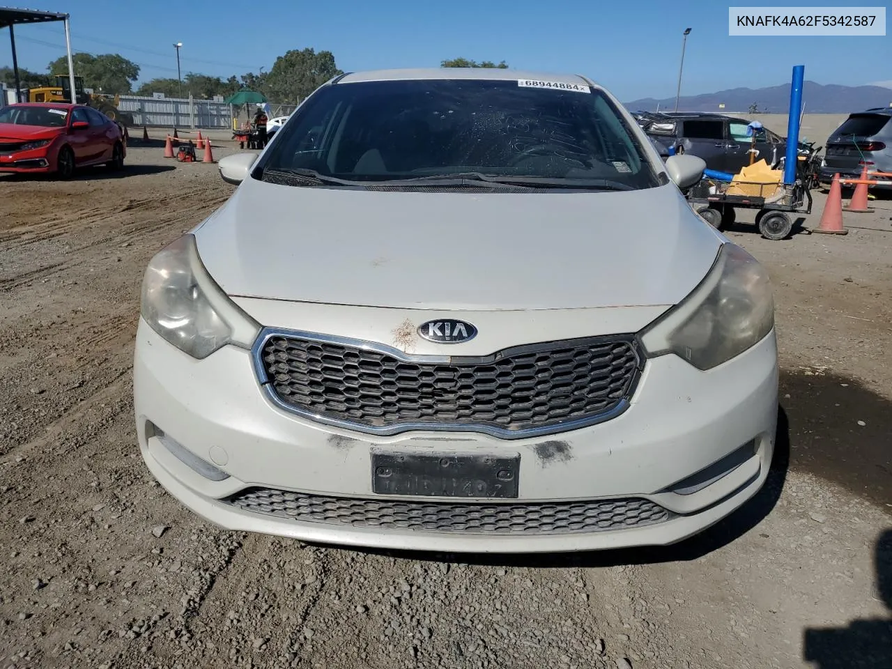 KNAFK4A62F5342587 2015 Kia Forte Lx