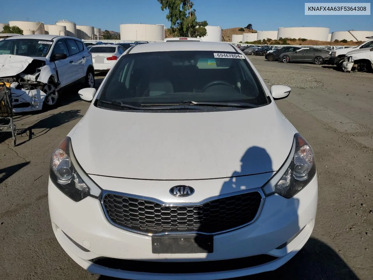 KNAFX4A63F5364308 2015 Kia Forte Lx