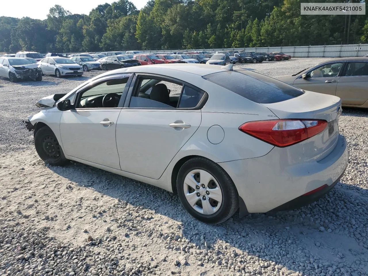 2015 Kia Forte Lx VIN: KNAFK4A6XF5421005 Lot: 69481574