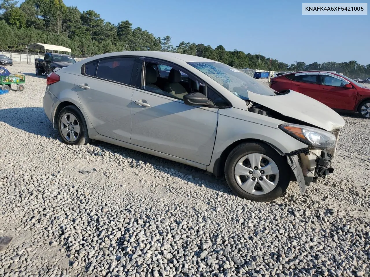 2015 Kia Forte Lx VIN: KNAFK4A6XF5421005 Lot: 69481574