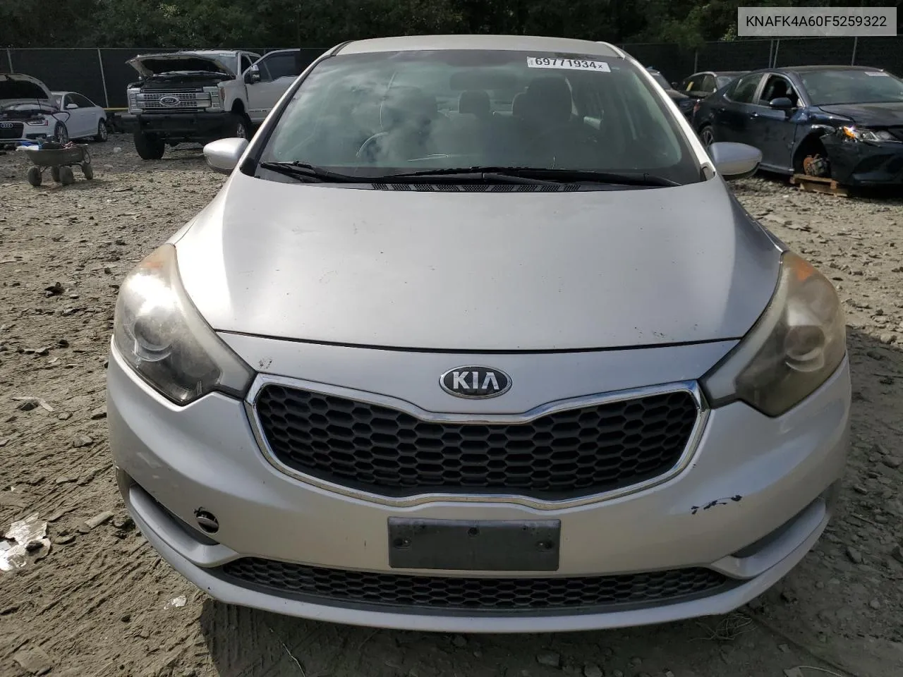 KNAFK4A60F5259322 2015 Kia Forte Lx