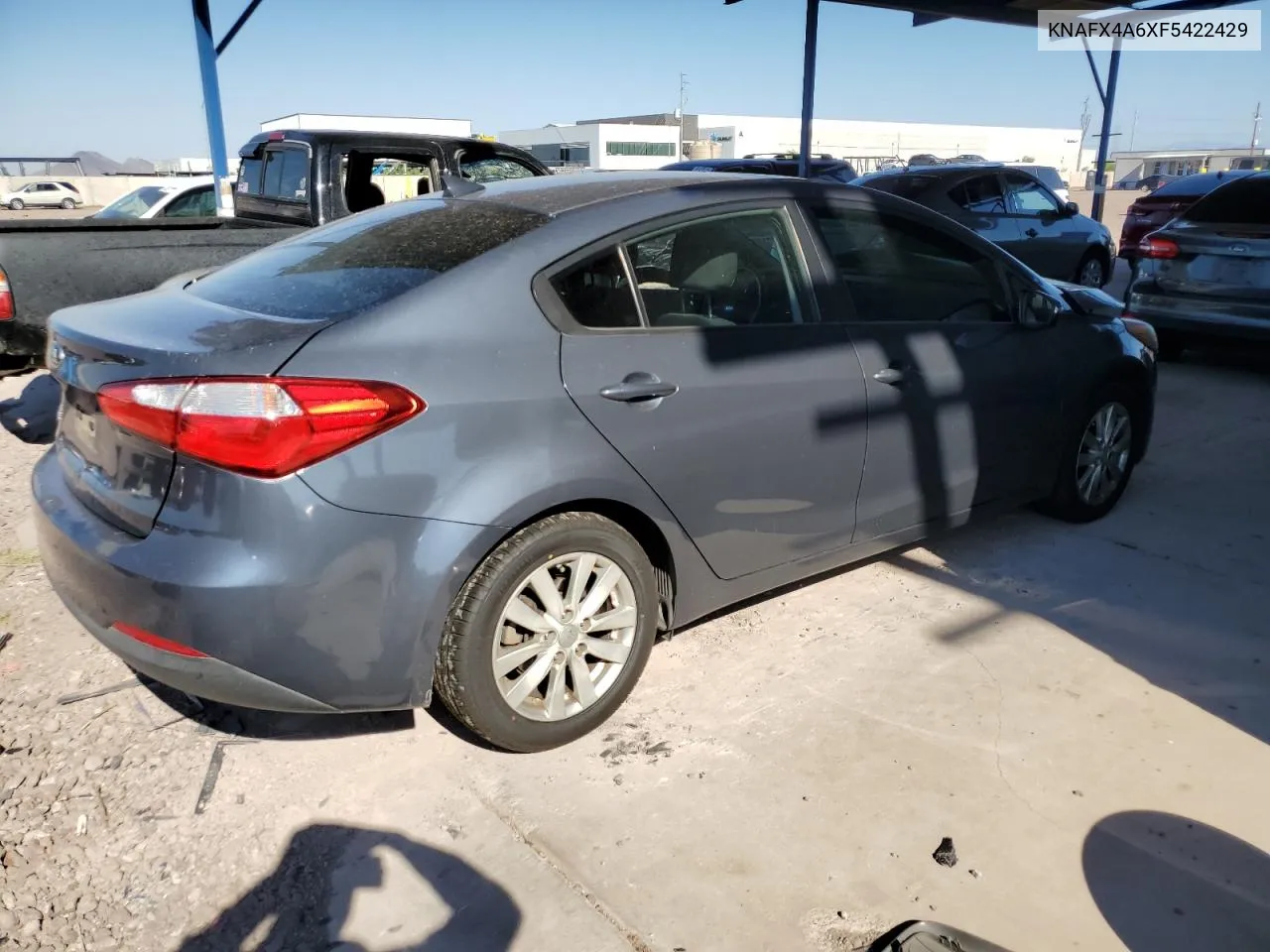 2015 Kia Forte Lx VIN: KNAFX4A6XF5422429 Lot: 69893294