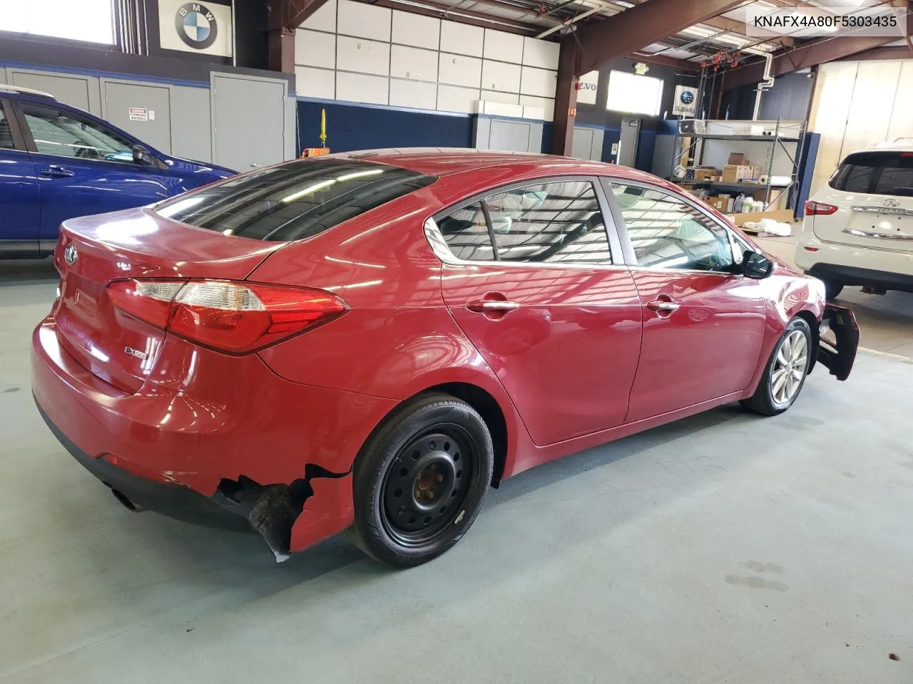 2015 Kia Forte Ex VIN: KNAFX4A80F5303435 Lot: 70167564