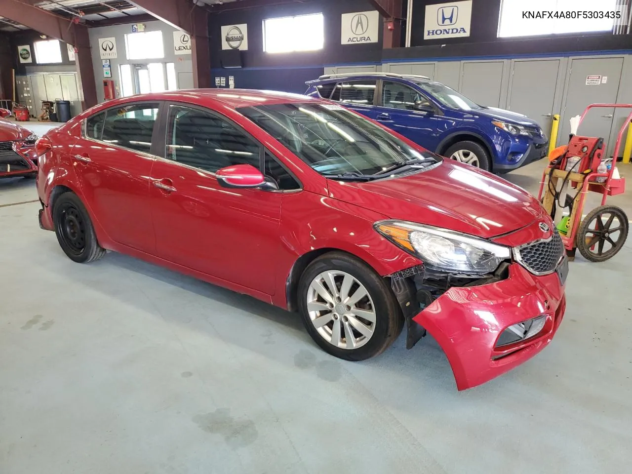 2015 Kia Forte Ex VIN: KNAFX4A80F5303435 Lot: 70167564