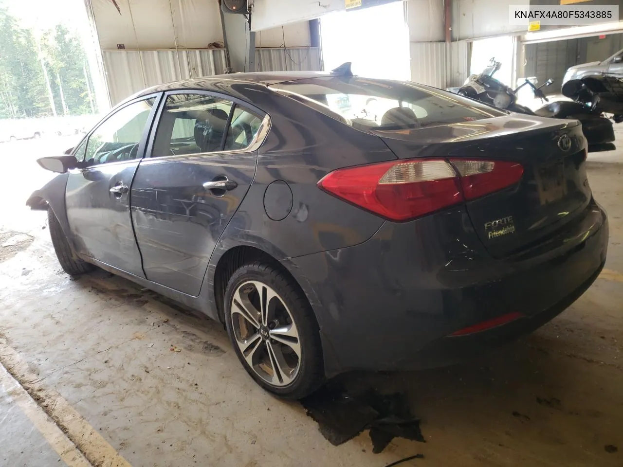 KNAFX4A80F5343885 2015 Kia Forte Ex