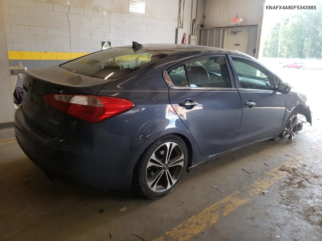 2015 Kia Forte Ex VIN: KNAFX4A80F5343885 Lot: 70484113