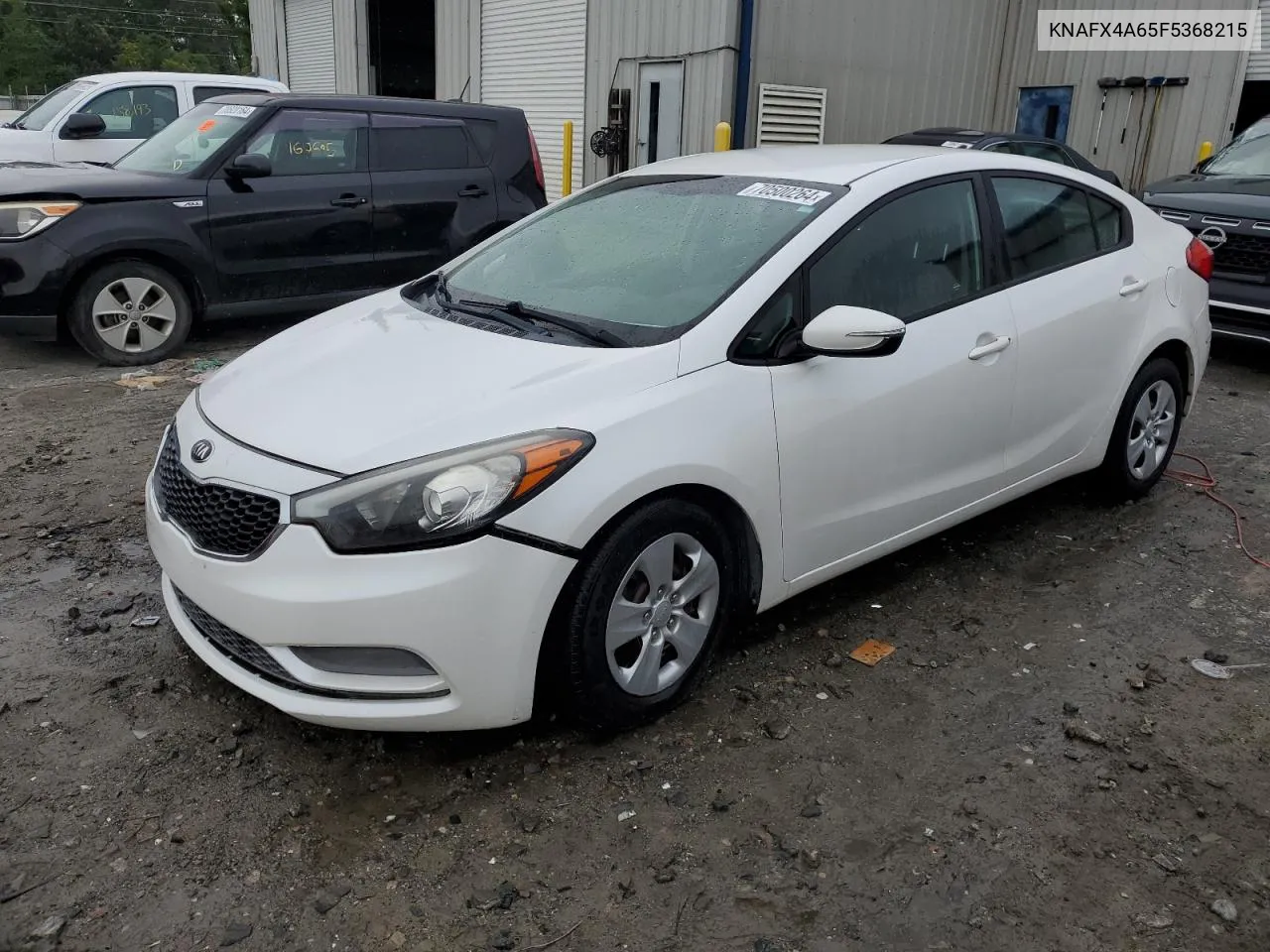 2015 Kia Forte Lx VIN: KNAFX4A65F5368215 Lot: 70500264