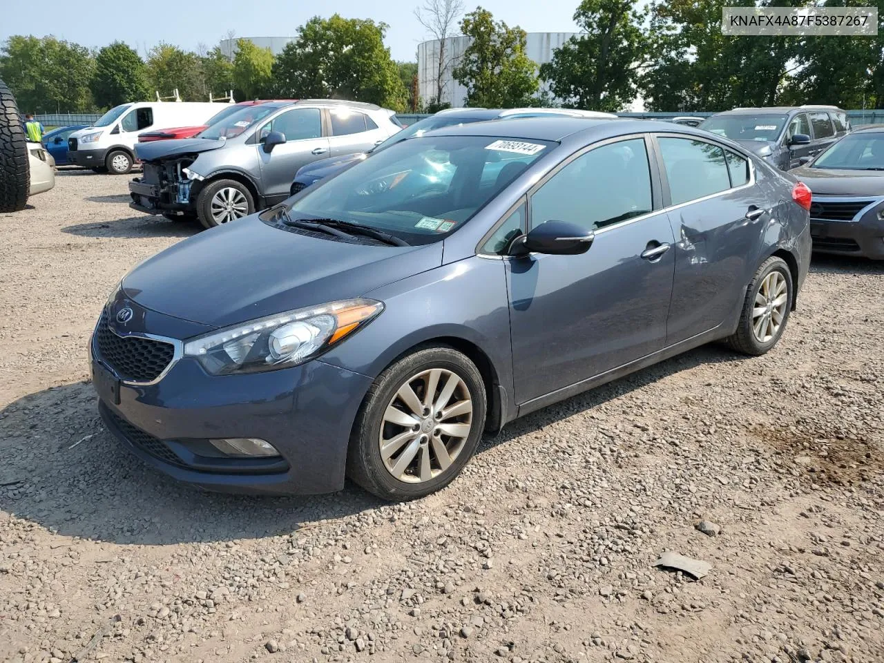 2015 Kia Forte Ex VIN: KNAFX4A87F5387267 Lot: 70693144