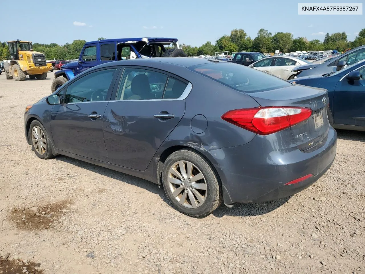 2015 Kia Forte Ex VIN: KNAFX4A87F5387267 Lot: 70693144