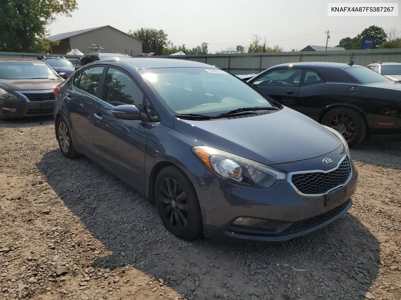 2015 Kia Forte Ex VIN: KNAFX4A87F5387267 Lot: 70693144