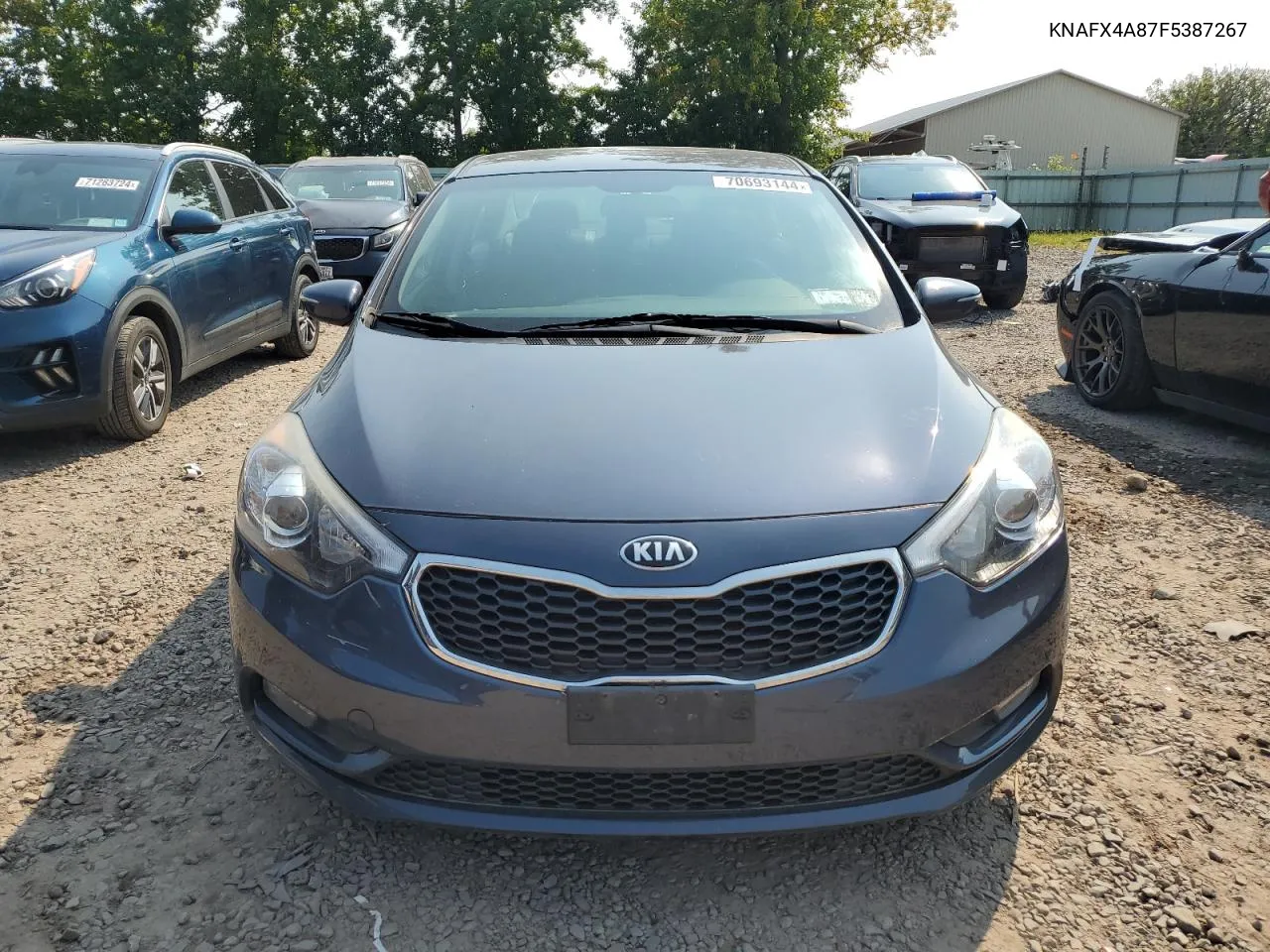 2015 Kia Forte Ex VIN: KNAFX4A87F5387267 Lot: 70693144