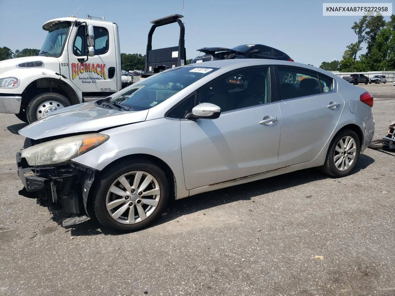 2015 Kia Forte Ex VIN: KNAFX4A87F5272958 Lot: 70783794