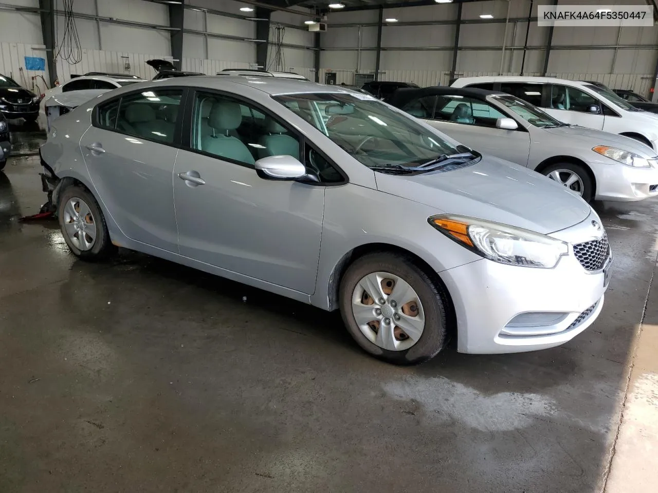 2015 Kia Forte Lx VIN: KNAFK4A64F5350447 Lot: 71246694