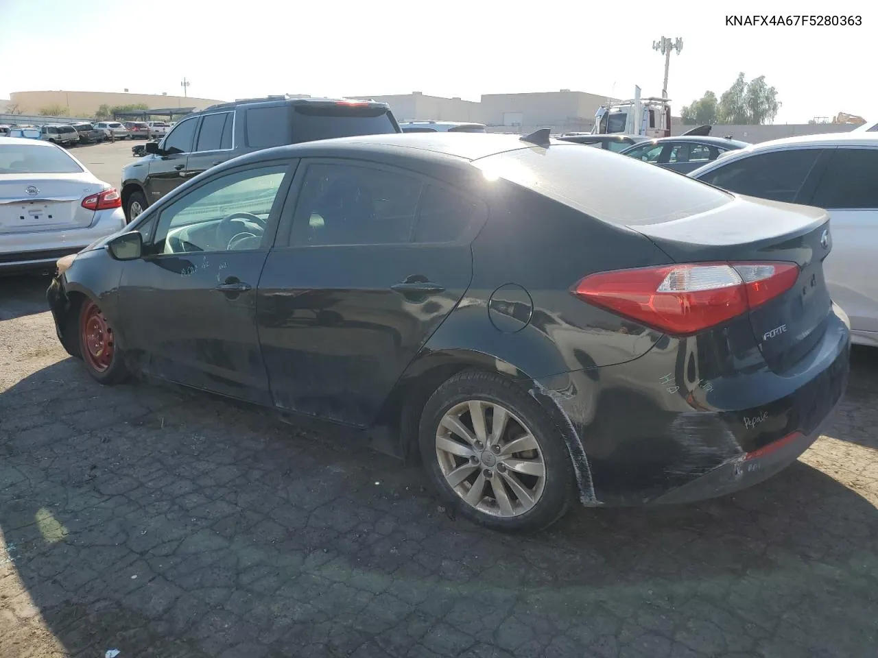 2015 Kia Forte Lx VIN: KNAFX4A67F5280363 Lot: 71421164